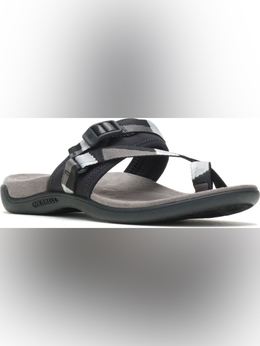 Merrell District 3 Wrap Web Black Sandals Size 9 New!